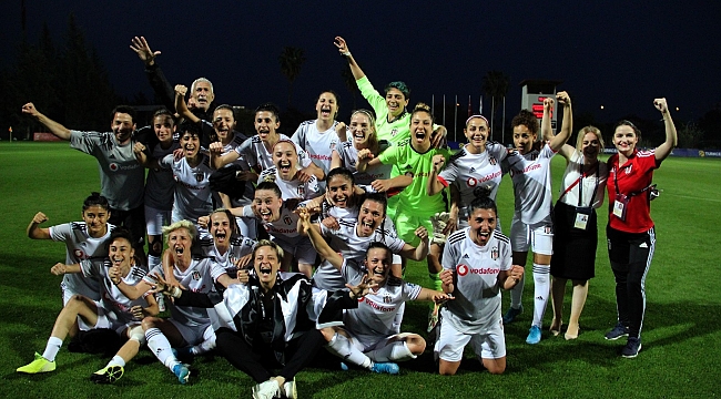 Kadınlar Ligi şampiyonu Beşiktaş Vodafone oldu