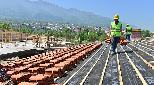 Karapınar Gençlik Merkezi’nde çalışmalar devam ediyor