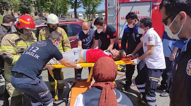 Bursa'da feci kaza