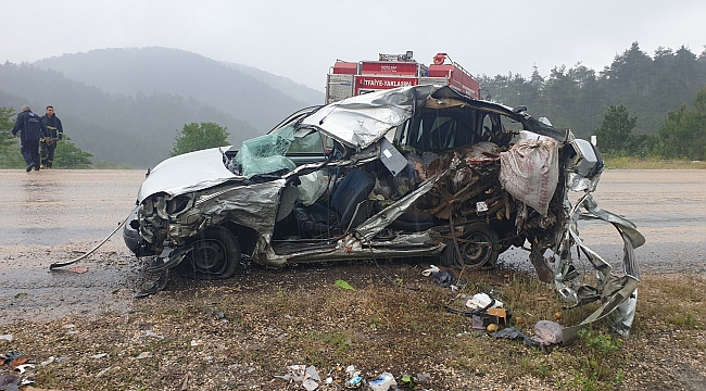 Yağmurla gelen facia; 1 ölü, 2 yaralı