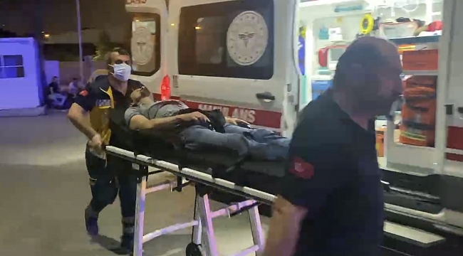 Alacak verecek meselesinde baba oğul tornavida ile yaralandı
