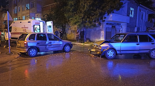 Bafra'da trafik kazası: 4 yaralı