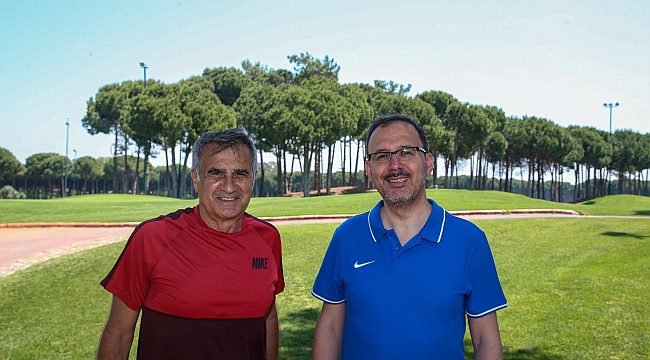 Bakan Kasapoğlu sordu, Şenol Güneş yanıtladı