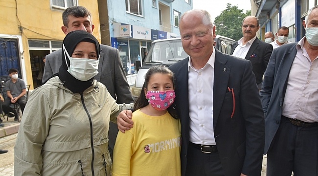 Başkan Gürkan'dan Orhaneli'de yoğun mesai