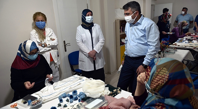 Başkan Yılmaz’dan kadın girişimcilere tam destek