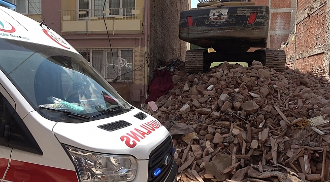 Bursa’da yıkım çalışmasında feci ölüm