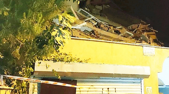 Çöken binada arama çalışmaları sürüyor