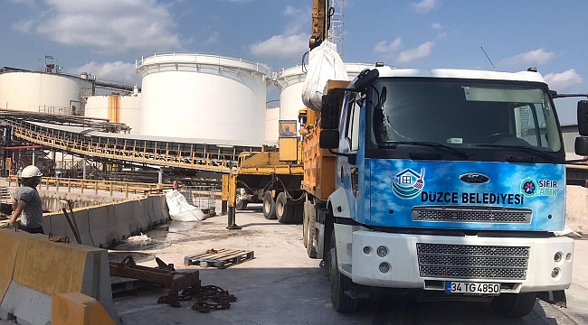 Düzce'ye getirilen müsilaj 11 tona ulaştı