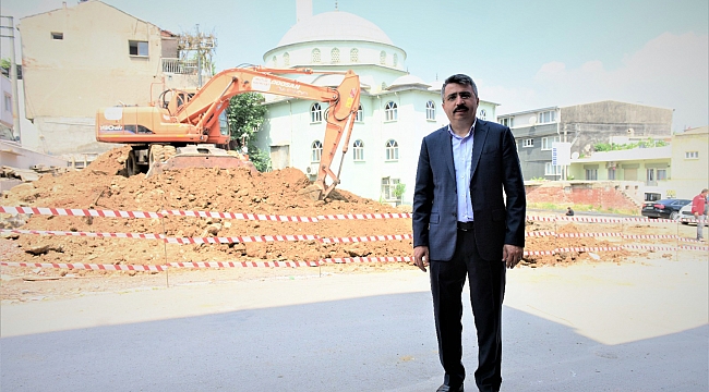 Helvalıpınar Camii'ne Yıldırım dokunuş