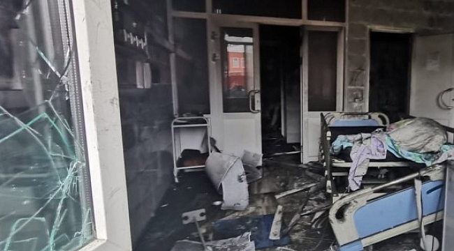 Rusya'da pandemi hastanesinde yangın: 3 ölü