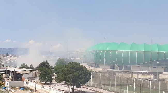 Timsah Arena'da yangın yokmuş