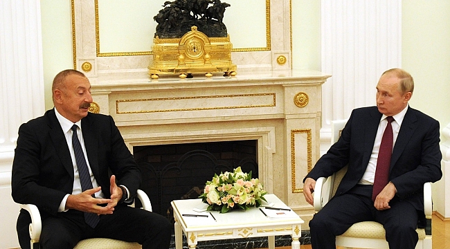 Azerbaycan Cumhurbaşkanı Aliyev Moskova'da