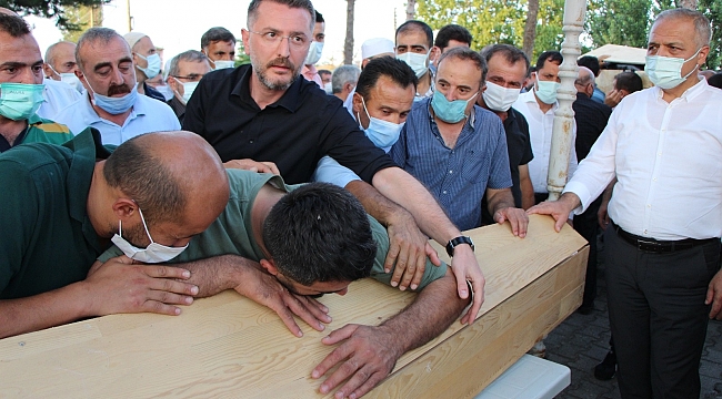 Barajda boğulan 5 kişi defnedildi
