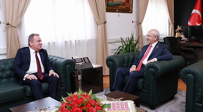 Başkan Böcek, Kemal Kılıçdaroğlu ile bir araya geldi