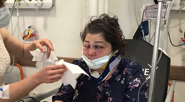 Belediye başkanının yanındaki adamlar tarafından darp edildi