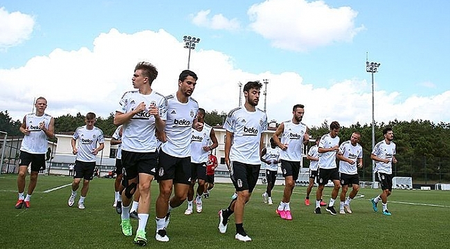 Beşiktaş kondisyon çalıştı