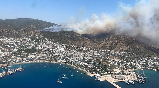 Bodrum'da ev ve oteller boşaltılıyor