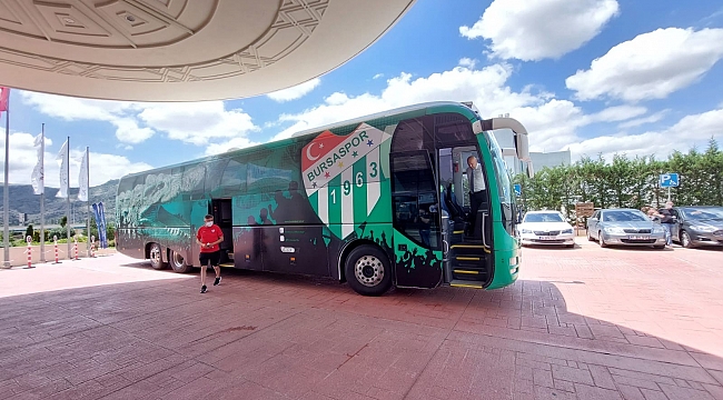 Bursaspor kamp çalışmaları için Afyon'a gitti