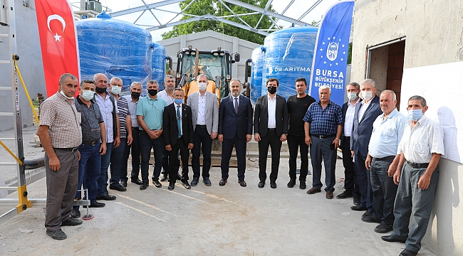 Büyükşehir’den içme suyuna dev yatırım