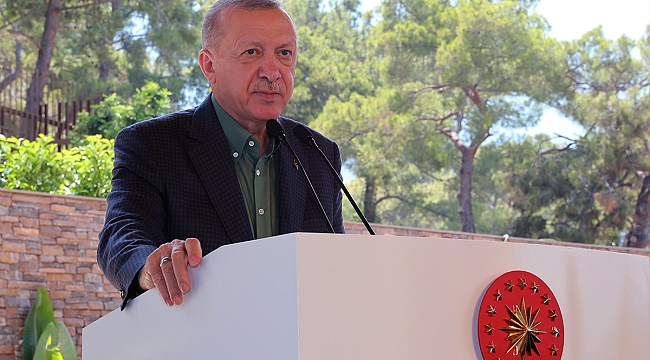 Cumhurbaşkanı Erdoğan: Meclis'te bir 'Su Kanunu' hazırlıyoruz