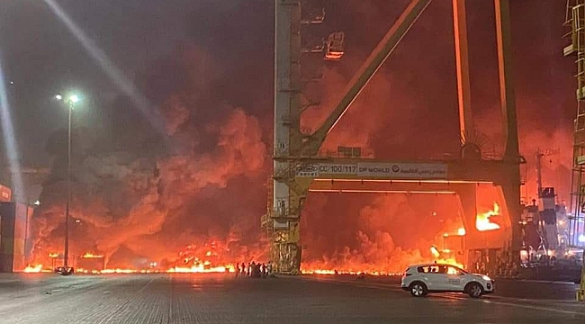 Dubai'de büyük patlama