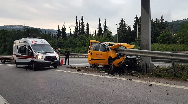Feci kazada baba ve kızı öldü 6 kişi yaralı