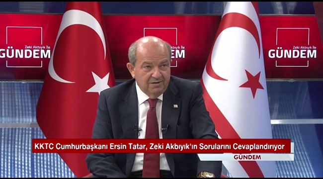 KKTC Cumhurbaşkanı Tatar: "Cumhurbaşkanı Recep Tayyip Erdoğan kararlılığını bir kez daha ortaya koymuştur"