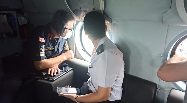Marmara’nın trafiğine helikopterli denetim
