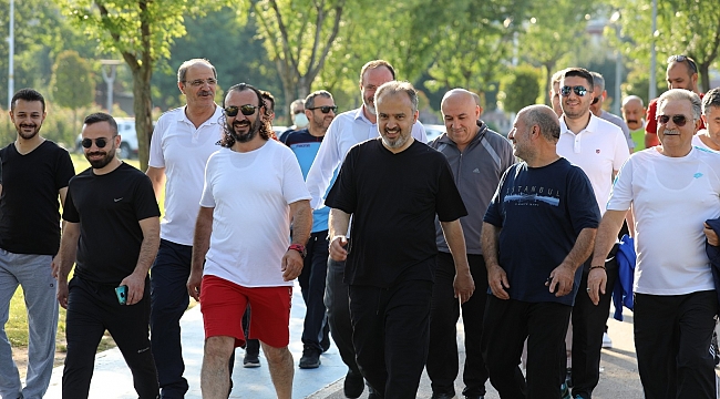 Parklar bahçeler hazır; Haydi spora
