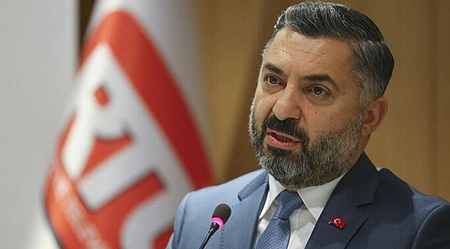 RTÜK Başkanı Şahin'den İlhan Taşçı'ya tepki