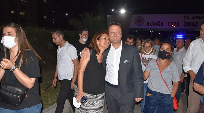 Serdar Aksoy cezaevinden çıktı
