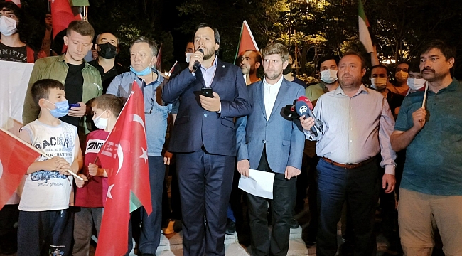 Türkiye'deki STK'lardan İsrail'e protesto