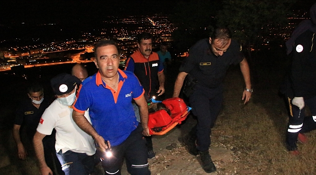 Uçurumun eşiğinden kurtarıldı