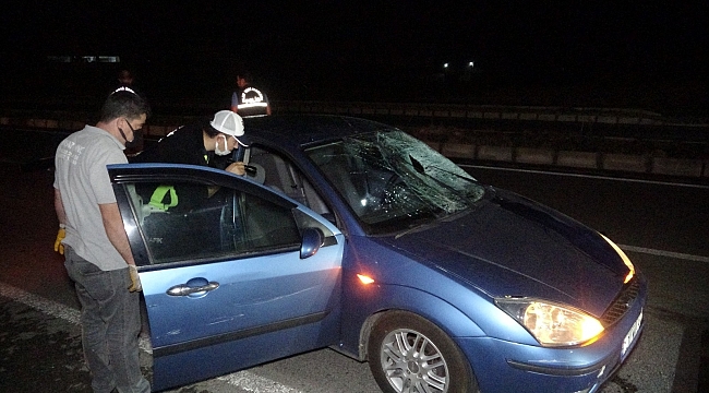Uşak'ta trafik kazası: 1 ölü