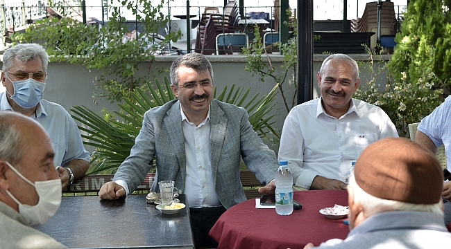 Yıldırım sahadan yönetiliyor