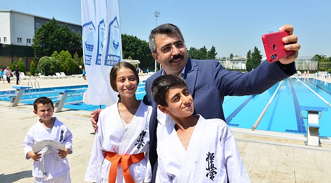 Yıldırım'da yaz spor okulları ilk dönem mezunlarını verdi