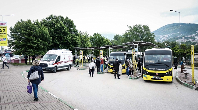 Bursa'da Otobüs aktarma istasyonu değişiklik yapıldı