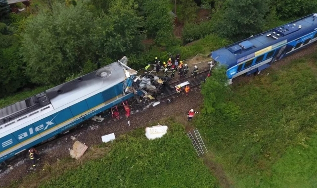 Çekya'daki tren kazasında can kaybı 3'e yükseldi