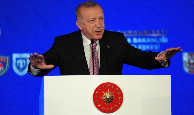 Cumhurbaşkanı Erdoğan, Ay Yıldız Yerleşkesi'nin temel atılma törenine katıldı