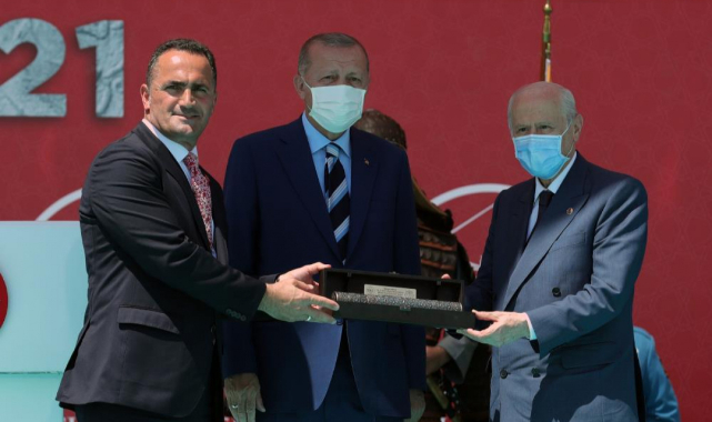 Cumhurbaşkanı Erdoğan: Büyük ve güçlü Türkiye yolunun kesilmesine rıza göstermeyeceğiz