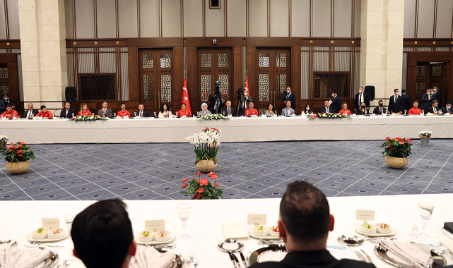 Cumhurbaşkanı Erdoğan: 'Türkiye 13 madalya kazanarak bir rekora imza attı'