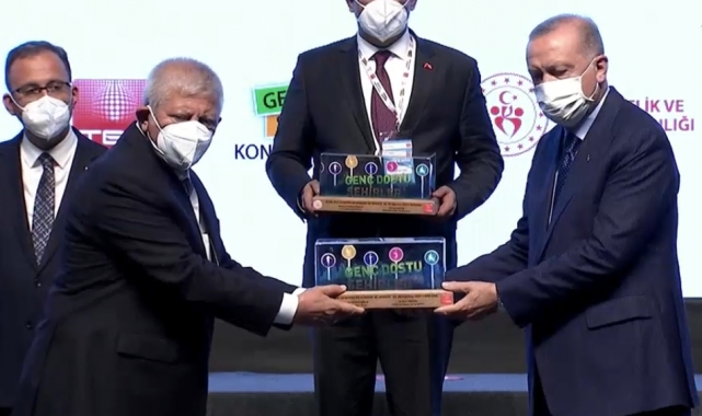Cumhurbaşkanı Erdoğan'dan Amasya Belediyesi'ne ödül