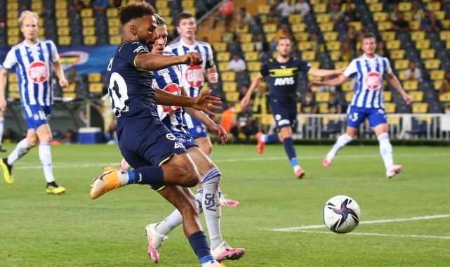 Fenerbahçe avantajı elde etti