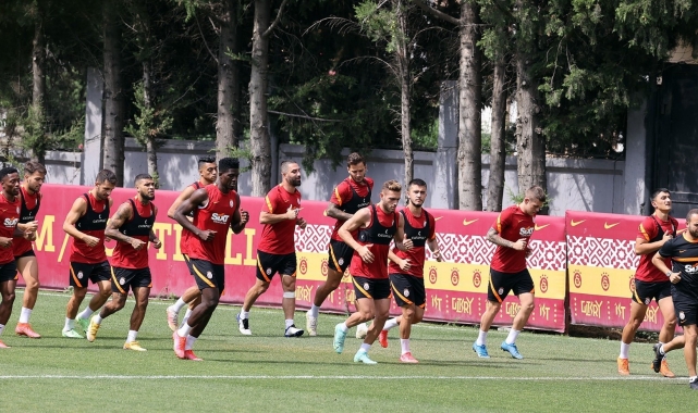 Galatasaray, St. Johnstone maçı hazırlıklarını sürdürdü