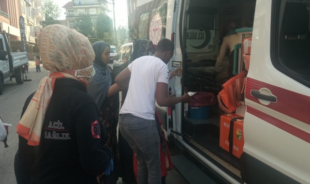 Isparta'da çıkan yangında 1 kişi dumandan etkilendi