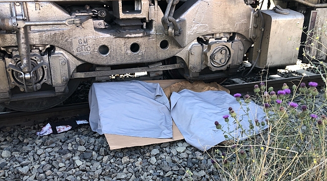 Kars'ta tren altında kalan 1 kişi hayatını kaybetti