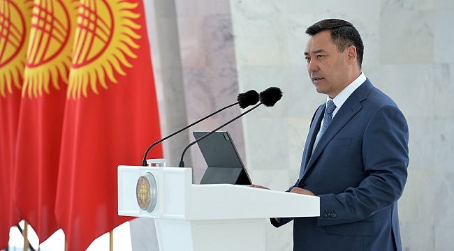 Kırgızistan Cumhurbaşkanı Caparov'dan Cumhurbaşkanı Erdoğan'a taziye mesajı