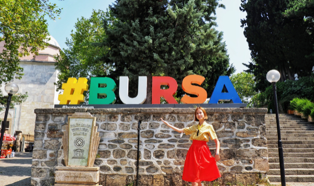 Koreli fenomenler Bursa'yı tanıtıyor