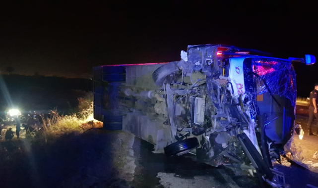 Manisa’da feci kaza: 4 ölü, 5 yaralı