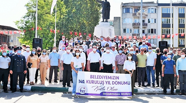 Mustafakemalpaşa Belediyesi 140 yaşında